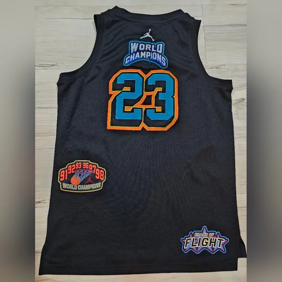 Air Jordan Matching Jersey and Shorts, Jersey is YXL and Shorts are YL